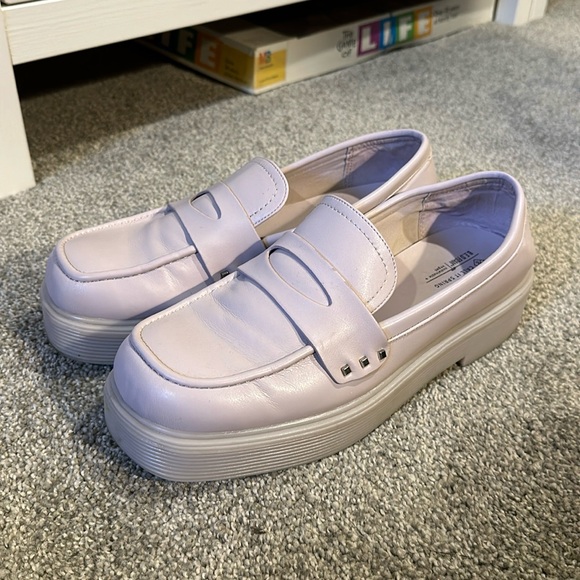 Pastel purple loafers - Picture 1 of 7